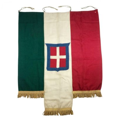 Original WWII Italian balcony flag