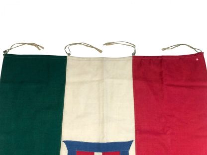 Original WWII Italian balcony flag