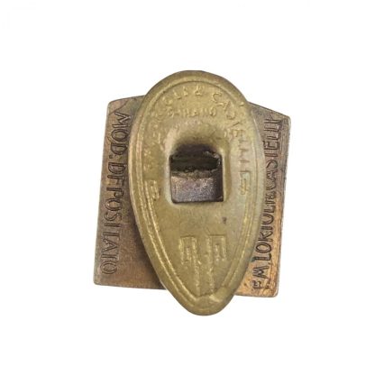 Original WWII Italian P.N.F. member buttonhole pin