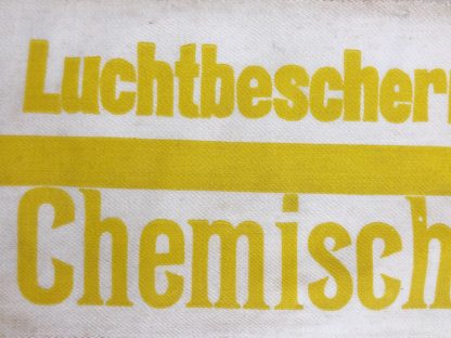 Original WWII Dutch ‘Luchtbeschermingsdienst’ Chemical service armband