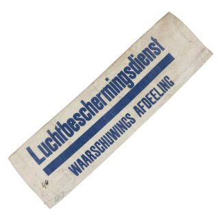 Original WWII Dutch ‘Luchtbeschermingsdienst’ warning department