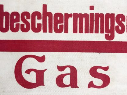 Original WWII Dutch ‘Luchtbeschermingsdienst’ Gas armband