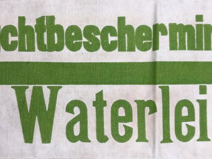 Original WWII Dutch ‘Luchtbeschermingsdienst’ Waterworks armband