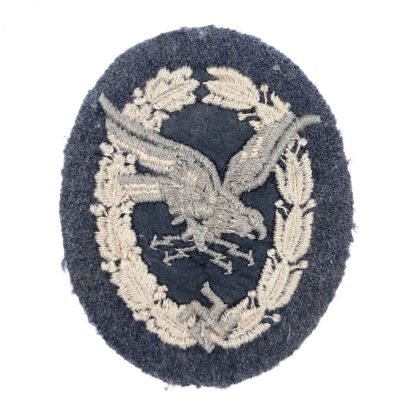 Original WWII German Luftwaffe radio operator – air gunner badge in cloth