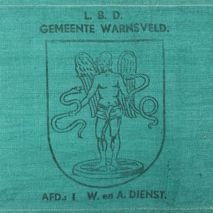 Original WWII Dutch 'Luchtbeschermingsdienst' armband Warnsveld