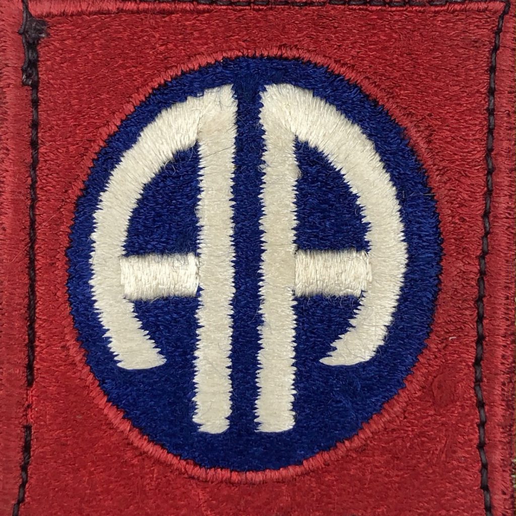 Original WWII US 82nd Airborne Patch - Oorlogsspullen.nl - Militaria Shop