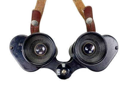 Original WWII Russian binoculars in case and carrying strap 1944