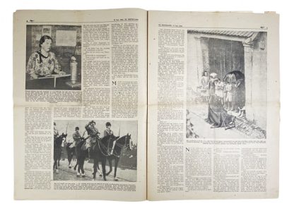 Original WWII Dutch collaboration newspaper – De Misthoorn