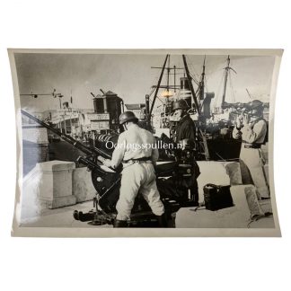 Original WWII German PK-Foto ‘Sicherung des Hafens von Marseille’