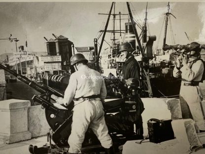 Original WWII German PK-Foto ‘Sicherung des Hafens von Marseille’