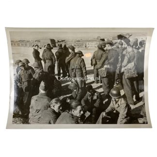 Original WWII German PK-Foto ‘Von den Kämpfen in Tunis’