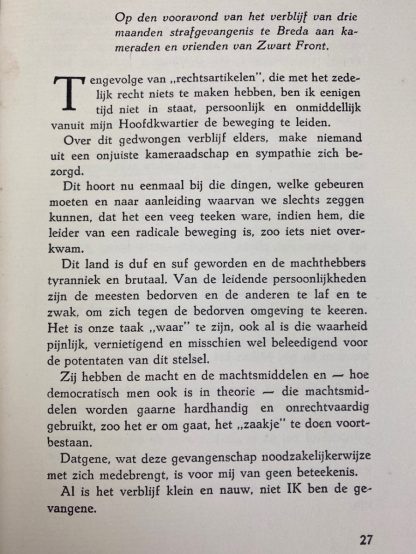 Original WWII Dutch collaboration book – Arnold Meijer Dagboek van Nr 195-3532