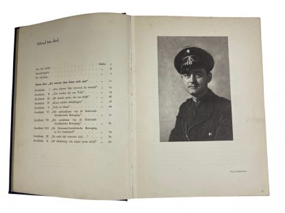 Original WWII Dutch NSB book – Voor Volk en Vaderland