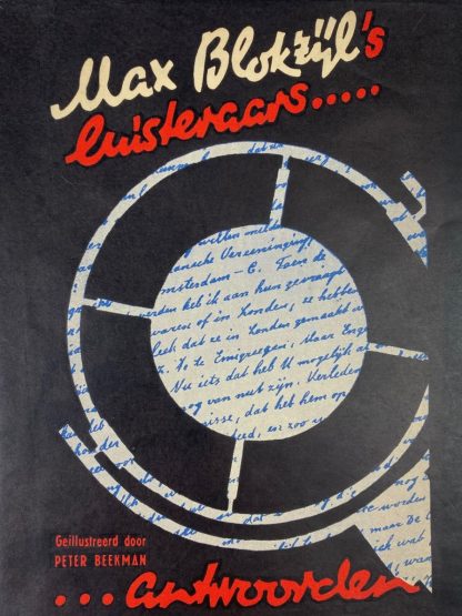 Original WWII Dutch collaboration book – Max Blokzijl’s luisteraars antwoorden