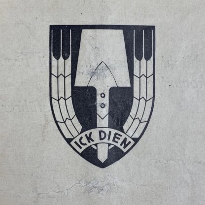 Original WWII Nederlandsche Arbeidsdienst booklet ‘Houtrust ‘S Gravenhage’