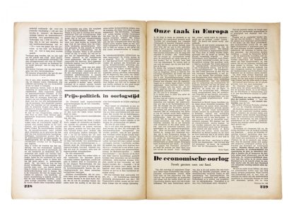 Original WWII Dutch collaboration newspaper - Ons Volk 'Verdinaso Nederland'