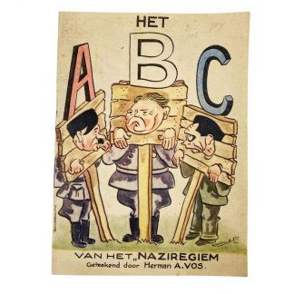 Original WWII Dutch liberation booklet ‘Het ABC van het Naziregiem’