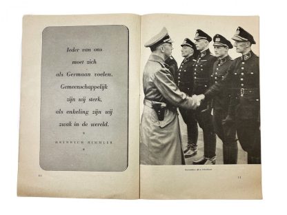 Original WWII Dutch Schalkhaar politie booklet