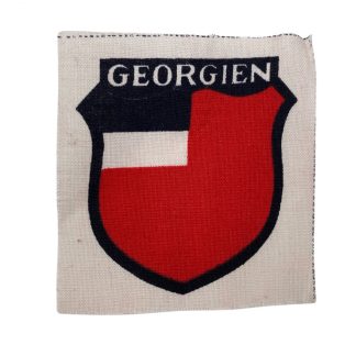 Original WWII German foreign volunteer shield Georgien