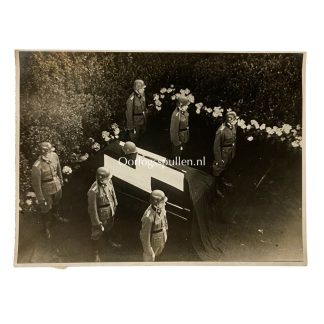 Original WWII German Waffen-SS Reinhard Heydrich funeral photo