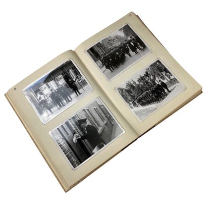 Original WWII Dutch NSB personal photo album of the head of the NSB museum and archive H.L. Schuilenburg