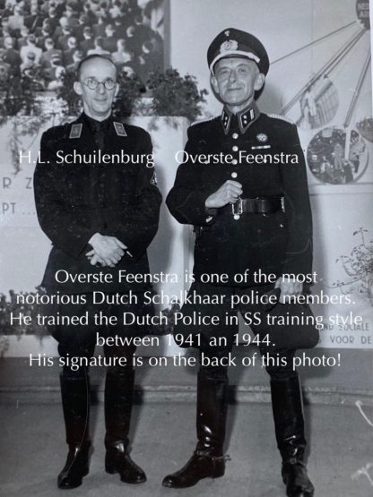 Original WWII Dutch NSB personal photo album of the head of the NSB museum and archive H.L. Schuilenburg