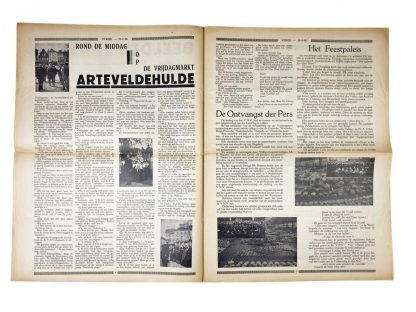 Original WWII Belgian VNV ‘Strijd’ newspaper