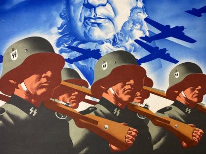 Original WWII Dutch Waffen-SS poster ‘Alles Sal Reg Kom’