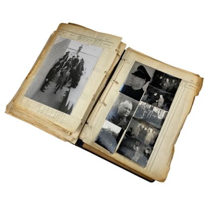 Original WWII Dutch collaboration photo album