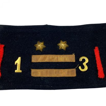 Original WWII Dutch NSB ‘W.A. Luitenant’ armband