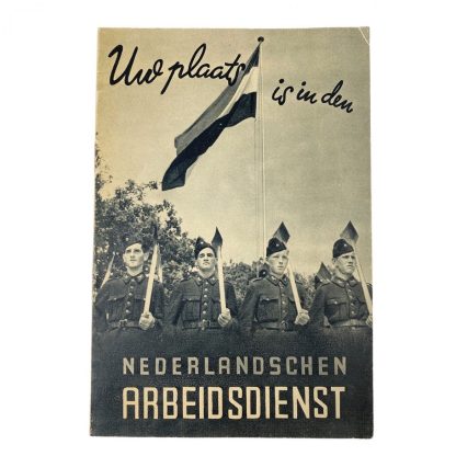 Original WWII Nederlandsche Arbeidsdienst booklet ‘Uw plaats’