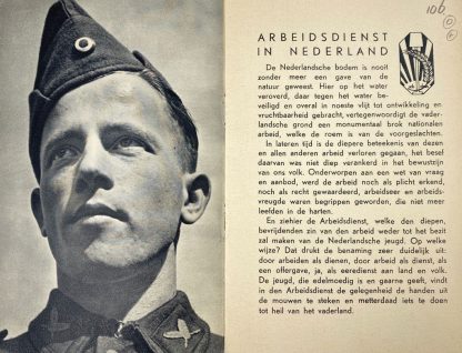 Original WWII Nederlandsche Arbeidsdienst booklet ‘Uw plaats’