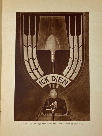 Original WWII Nederlandsche Arbeidsdienst booklet ‘Arbeidsdienstplicht’