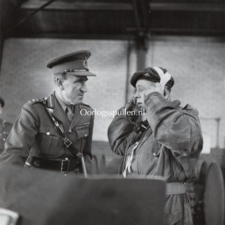 Original WWII British press photo ‘Inspection of the Airborne troops’