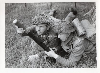 Original WWII British press photo ‘Norwegian soldiers in the British army’