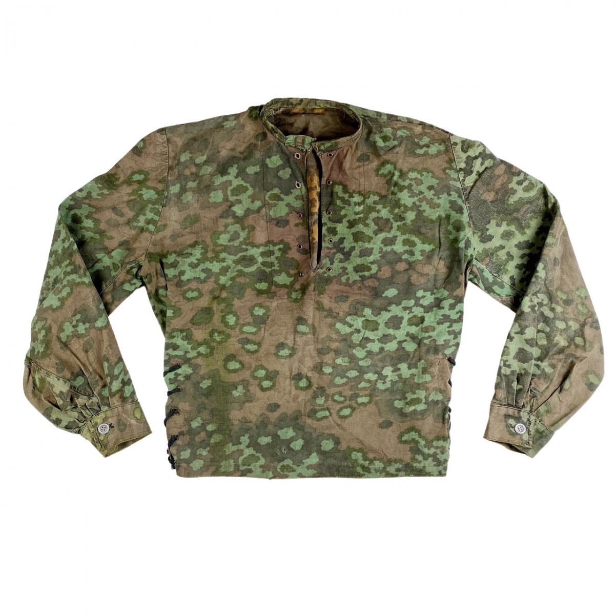 Original WWII German Waffen-SS field made Oak-A camouflage smock ...