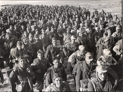 Original WWII British photo ‘Captured Italian prisoners in Tunesia’