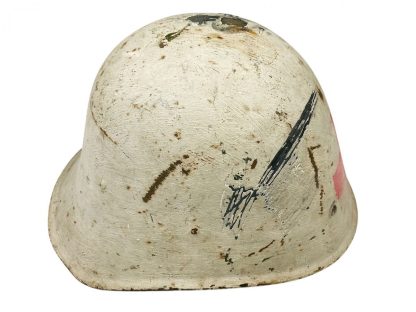 Original WWII Dutch Red Cross helmet
