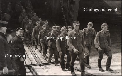 Original WWII British photo ‘German POW’s from Normandy in England’