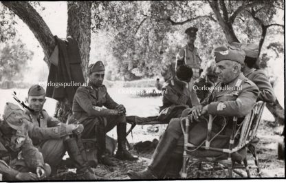 Original WWII British photo ‘Captured Italian Generals, Sicily’