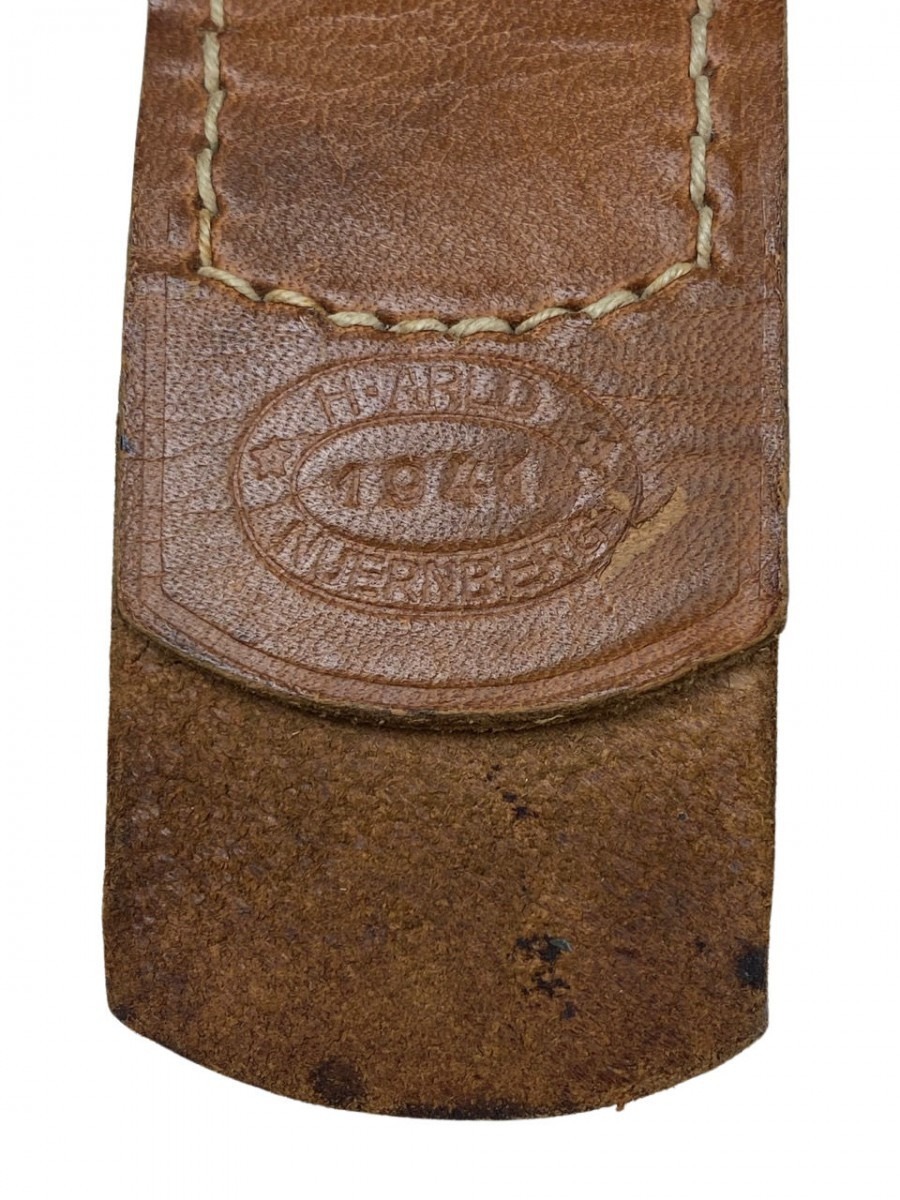 Original WWII German belt buckle with tab - H. Arld - Oorlogsspullen.nl ...