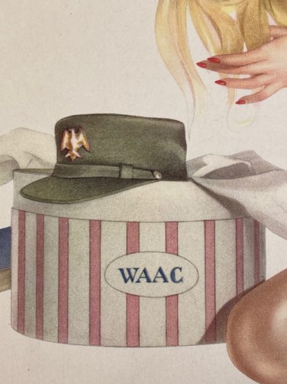 Original WWII US pin up print