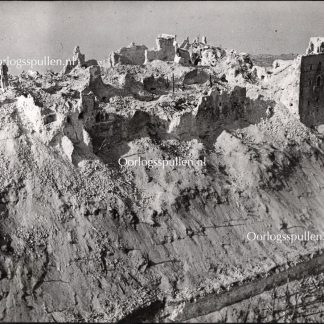 Original WWII British photo ‘Destroyed monestery of Monte Cassino (Italy)’