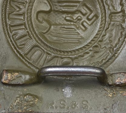 Original WWII German WH buckle with tab – R. Sieper & Söhne