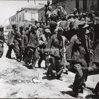 Original WWII British photo ‘Canadians take German prisoners in Sicily (Italy)’