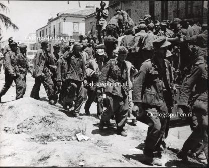 Original WWII British photo ‘Canadians take German prisoners in Sicily (Italy)’