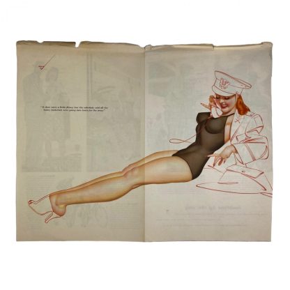 Original WWII US pin up poster