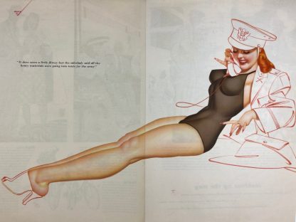 Original WWII US pin up poster