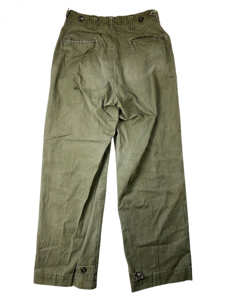 Original WWII US M-1943 Field trousers - Oorlogsspullen.nl - Militaria shop