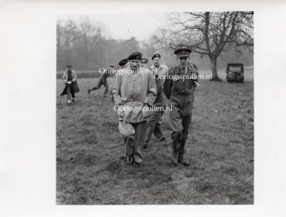 Original WWII British photo ‘Montgomery and Brigadier FYC Knox DSO in Sotterley Park’ 1944